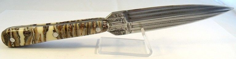 La Pièce Du Moment: Stylet De Type Corse Damas Et Mammouth Fossilisé-11